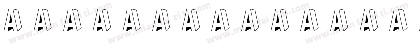 A Ryal Black Block字体转换